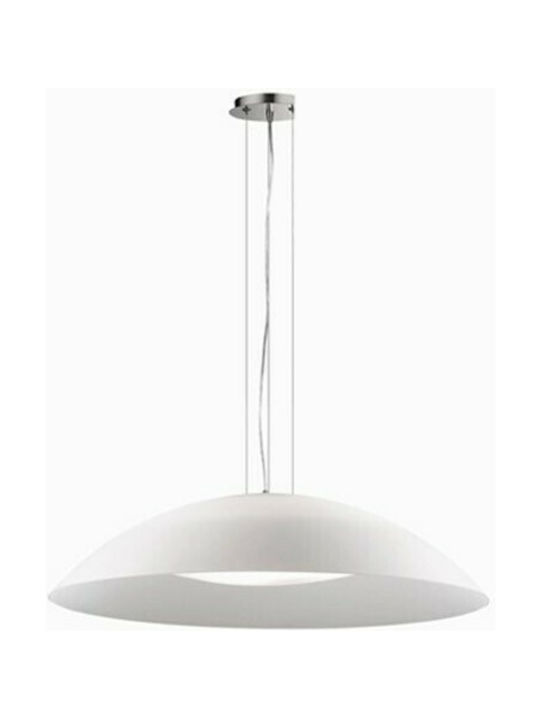 Ideal Lux Lena SP3 D64 Pendant Light Single-Light Bell for Socket E27 White