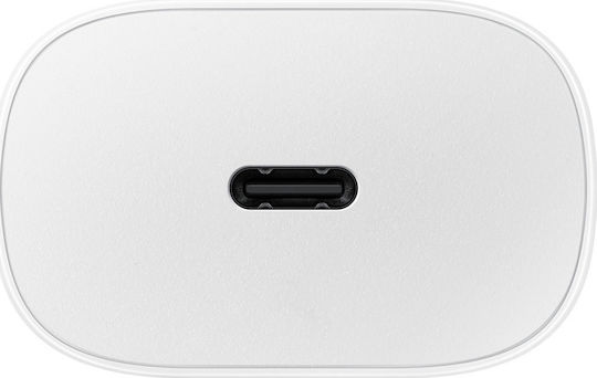 Samsung Charger Without Cable with USB-C Port 25W Power Delivery Whites (EP-TA800E Bulk)