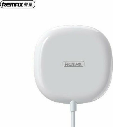 Remax Ασύρματος Φορτιστής (Qi Pad) 15W Λευκός (RP-W28)