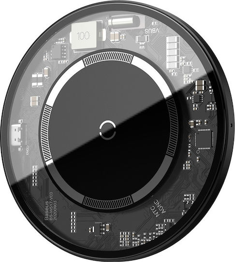 Baseus Wireless Charger (Qi Pad) Blacks (Simple)