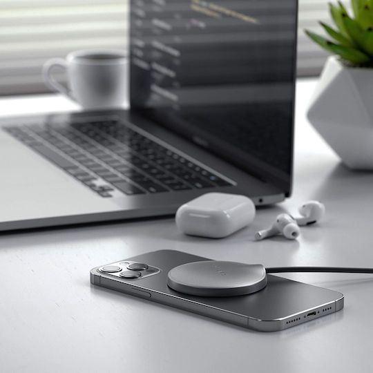 Satechi Încărcător Magsafe 7.5W Gri (ST-UCQIMCM)