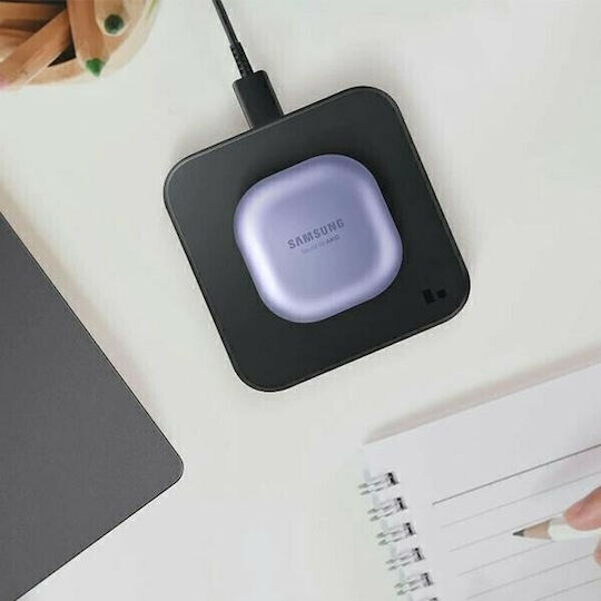 Samsung Ασύρματος Φορτιστής (Qi Pad) 9W Power Delivery Μαύρος (Wireless Charger Pad)