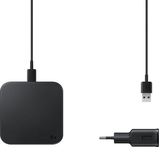 Samsung Ασύρματος Φορτιστής (Qi Pad) 9W Power Delivery Μαύρος (Wireless Charger Pad)