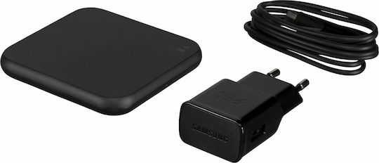 Samsung Ασύρματος Φορτιστής (Qi Pad) 9W Power Delivery Μαύρος (Wireless Charger Pad)