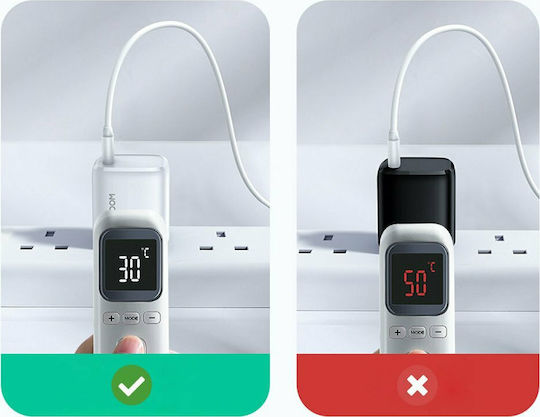 Joyroom Φορτιστής Χωρίς Καλώδιο με Θύρα USB-C 20W Power Delivery Λευκός (NRT-DY139E)