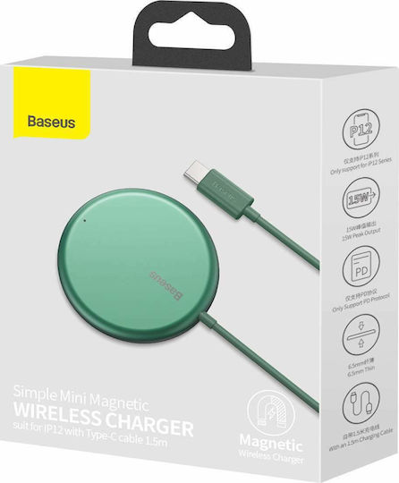 Baseus 15W Grün (Simple Mini Magnetic)