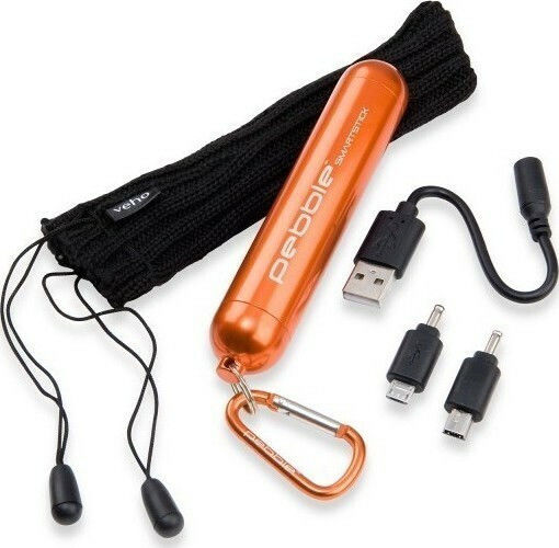 Veho Pebble Smartstick+ Power Bank 3000mAh με Θύρα USB-A Πορτοκαλί