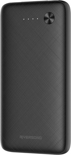 Riversong Horizon 10 Power Bank 10000mAh с 2 USB-A порта Черен