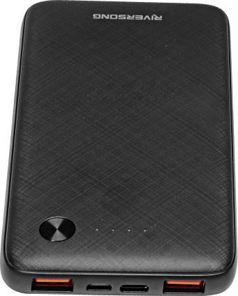 Riversong Horizon 10 Power Bank 10000mAh с 2 USB-A порта Черен