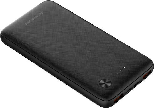 Riversong Horizon 10 Power Bank 10000mAh с 2 USB-A порта Черен