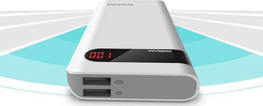 Romoss Sense Power Bank 10400mAh cu 2 Porturi USB-A Alb