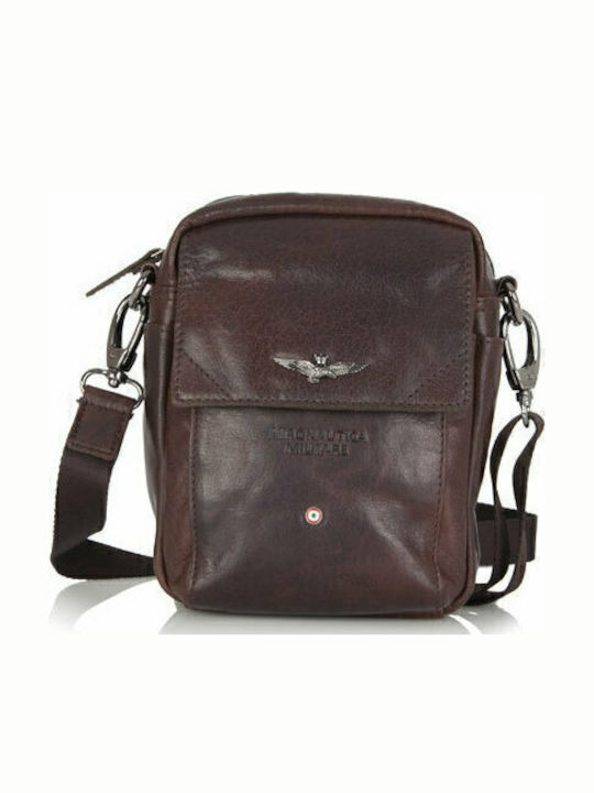 Leather Men's Bag Shoulder / Crossbody Brown