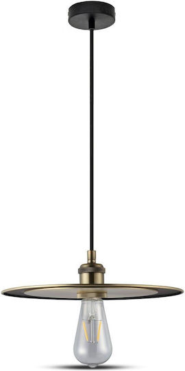 V-TAC Pendant Light Rose Gold with Socket E27 30x9x100cm