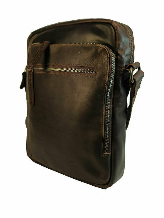 Dessau Leather Men's Bag Shoulder / Crossbody Brown