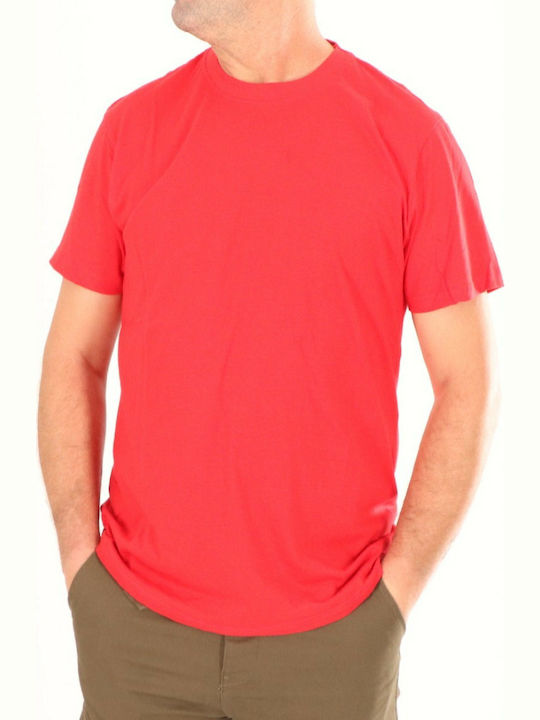 Keya Men's Short Sleeve Promotional T-Shirt Red