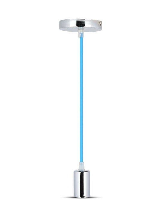 V-TAC Lustră Argintiu cu Dulie E27 36cm.