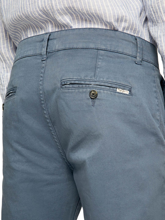 Sloane Ανδρικό Παντελόνι Chino Ελαστικό σε Κανονική Εφαρμογή Thames