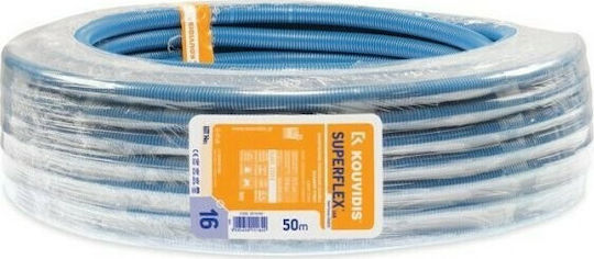 Kouvidis Electrical Conduit with Diameter 11mm made of Plastic 1m Blue 2013011