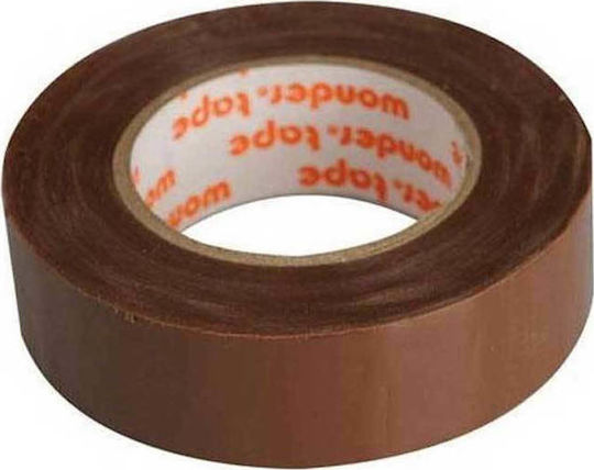 Adeleq Insulation Tape 19mm x 20m PVC Brown