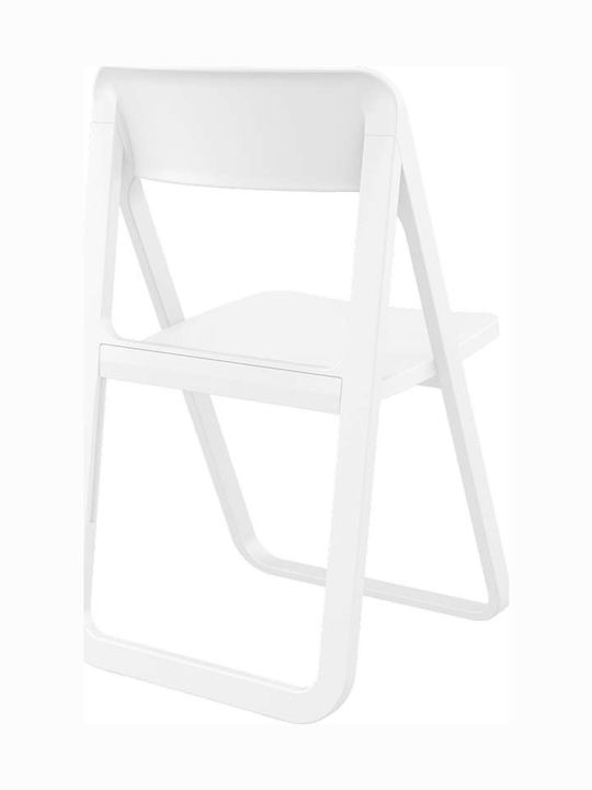 Outdoor Chair Polypropylene Dream White 48x52x82cm