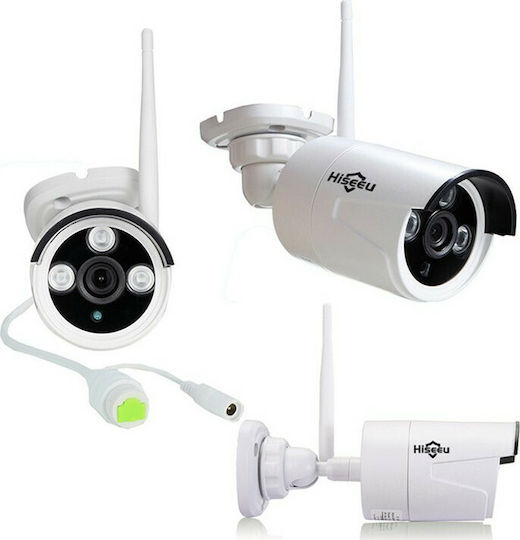 Surveillance System 4 Cameras Wireless Cameras IP 720P with Recorder NVR