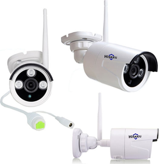 Система за наблюдение 4 Камери Безжични Камери IP 1080p с Записващо устройство NVR
