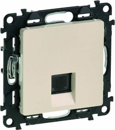 Legrand Valena Life Πρίζα Τηλεφώνου χωρίς Πλαίσιο Μονή Ivory 753238