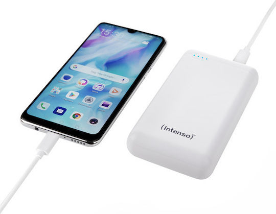 Intenso XS Power Bank 20000mAh με Θύρα USB-A και Θύρα USB-C Λευκό