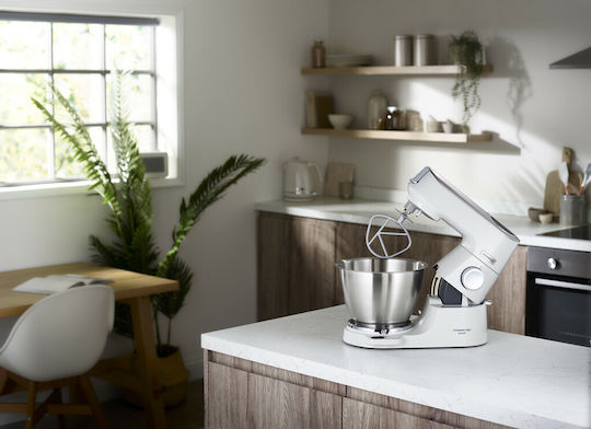 Kenwood Titanium Chef Baker Stand Mixer 1200W with Stainless Mixing Bowl 5lt