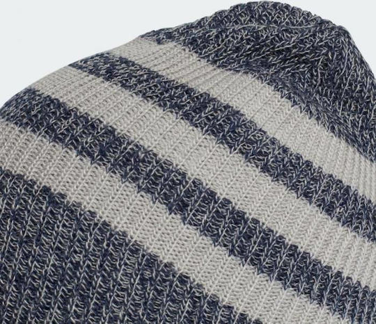 3-Stripes Шапка Мъжка Плетена Шапка В Сив Цвят