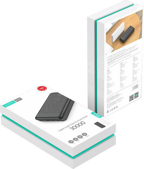 Xipin PX305 Power Bank 30000mAh mit 2 USB-A Anschlüssen Weiß