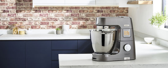 Kenwood Titanium Chef Patissier XL Stand Mixer 1400W with Stainless Mixing Bowl 7lt