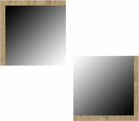 Fylliana Charles Wandspiegel Set 2 Platz Sonoma 60x60cm 2 Stück Fylliana Charles Wandspiegel Set 2 Platz Sonoma 60x60cm 2 Stück