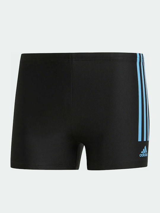 Semi 3-Stripes Ανδρικό Μαγιό Σορτς Μαύρο