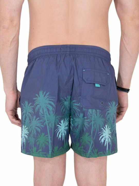 Pepe Jeans Randall Herren Badebekleidung Shorts Malachite Blumen