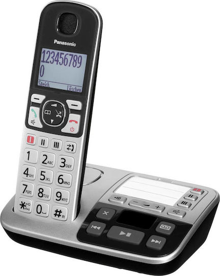 Panasonic KX-TGE520 Ασύρματο Τηλέφωνο Ασημί