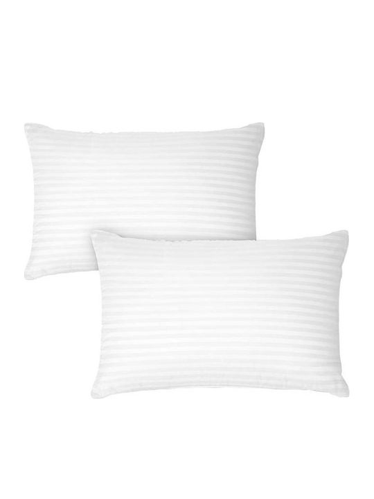 Le Blanc Compressed Line Bed Pillow Polyester 50x70cm