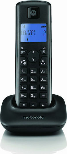 Motorola T401+ Cordless Phone with Greek Menu Black