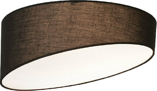 Aca Pablo Deckenleuchte 40cm Braun mit Fassung E27