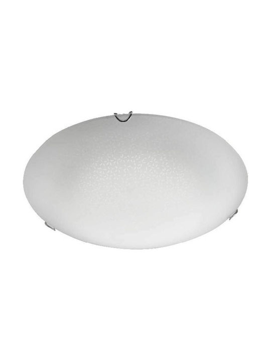 Aca Scilla Ceiling Mount Light 30cm White with Socket E27