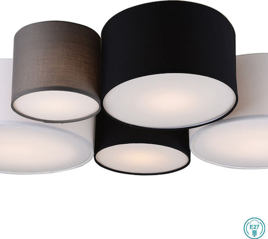 Trio Lighting Hotel Deckenleuchte 90cm Mehrfarbig mit Fassung E27