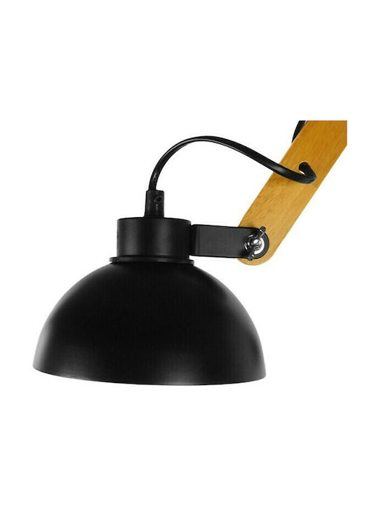 GloboStar Oldschool Pendant Light Black Bell for 6 Bulbs E27 75x75x40cm