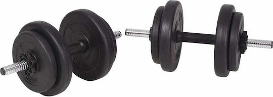 vidaXL Adjustable Workout Bench with Stands