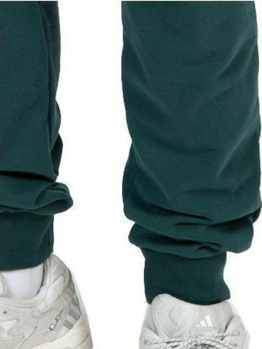 Sweatpants with Elastic Pine