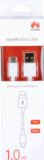 Huawei Ap51 USB 2.0 Cable USB-C male - USB-A Λευκό 1m 55030260