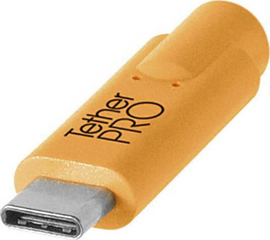 Tether Tools USB 3.0 Cable USB-C male - USB-A Πορτοκαλί 4.6m TET-CUC3215-ORG