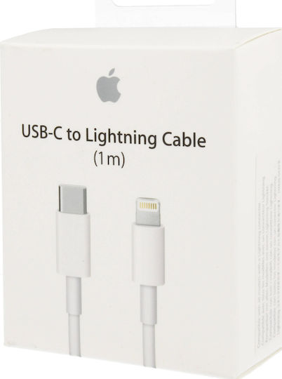 Apple USB-C to Lightning Cable White 1m (MX0K2ZM/A)