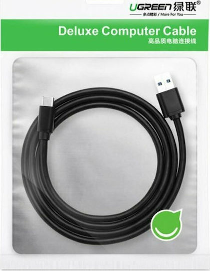 Ugreen US184 USB 3.0 Cable USB-C male - USB-A PD Μαύρο 1m 20882