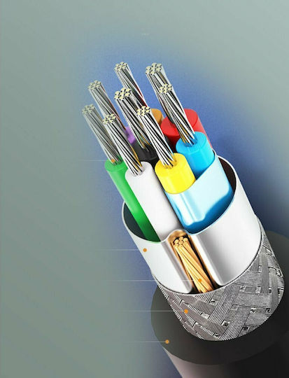 Ugreen US184 USB 3.0 Cable USB-C male - USB-A PD Μαύρο 1m 20882