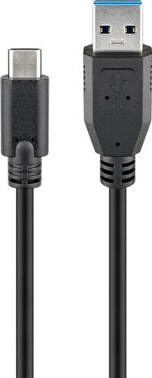 Goobay USB 3.0 Cable USB-C male - USB-A 15W Μαύρο 3m 73141